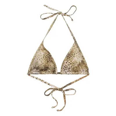 Gestuz Gzsage P Bikini Top Guld