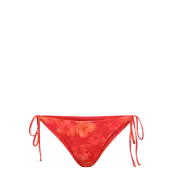 Gina Tricot Tie Bikini Brazilian - Coral - S