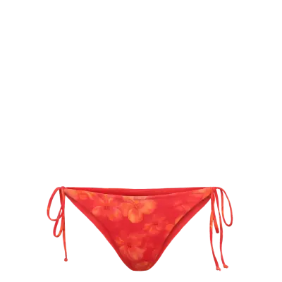 Gina Tricot Tie Bikini Brazilian - Coral - S