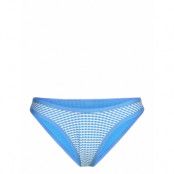 Speedo Gingham Scoop Bottom Blå