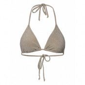 Second Female Glint Bikini Top Silver