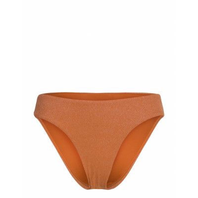 Gina Tricot Glitter Bikini Brief Brun