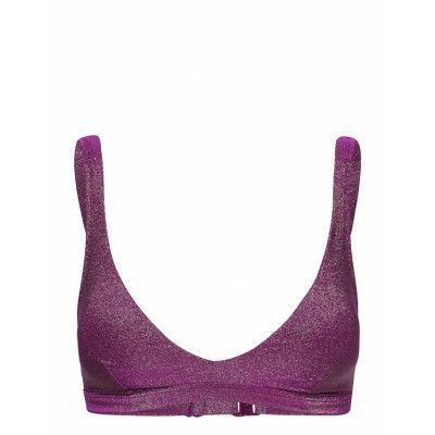 Glitz - Sa Triangle Swimwear Bikinis Bikini Tops Triangle Bikinitops Lila Etam