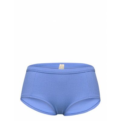 Grasse Midi Swimwear Bikinis Bikini Bottoms High Waist Bikinis Blue Dorina