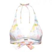 Halter Swimwear Bikinis Bikini Tops Triangle Bikinitops Multi/mönstrad Tommy Hilfiger