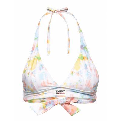 Halter Swimwear Bikinis Bikini Tops Triangle Bikinitops Multi/mönstrad Tommy Hilfiger