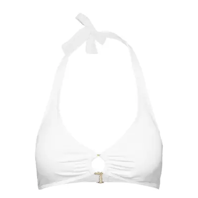 Halter Top Swimwear Bikinis Bikini Tops Triangle Bikinitops Vit Michael Kors Swimwear