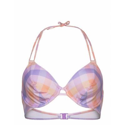 Freya Harbour Island Uw Halter Bikini Top Rosa