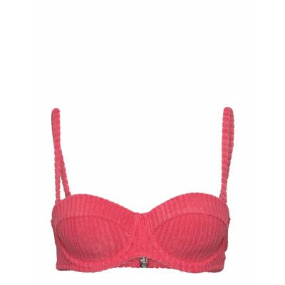 Havana Bustier Bra Swimwear Bikinis Bikini Tops Bandeau Bikinitops Pink Seafolly