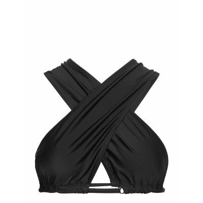 Hawaii Bikini Top Swimwear Bikinis Bikini Tops Triangle Bikinitops Svart OW Collection