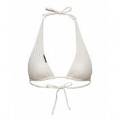 High Apex Triangle-Rp Swimwear Bikinis Bikini Tops Triangle Bikinitops Creme Calvin Klein