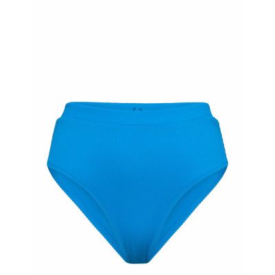 High Cut Bikini Briefs Swimwear Bikinis Bikini Bottoms High Waist Bikinis Blue Understatement Underwear