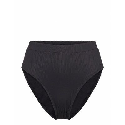 High Cut Bikini Briefs Swimwear Bikinis Bikini Bottoms High Waist Bikinis Svart Understatement Underwear