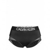 High Waist Bikini Swimwear Bikinis Bikini Bottoms Bikini Briefs Svart Calvin Klein