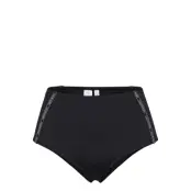 High Waist Bikini Swimwear Bikinis Bikini Bottoms High Waist Bikinis Svart Calvin Klein