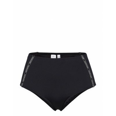 High Waist Bikini Swimwear Bikinis Bikini Bottoms High Waist Bikinis Svart Calvin Klein