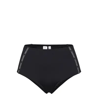 High Waist Bikini Swimwear Bikinis Bikini Bottoms High Waist Bikinis Svart Calvin Klein