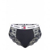 High Waist Bikini Trosa Brief Tanga Multi/mönstrad Tommy Hilfiger