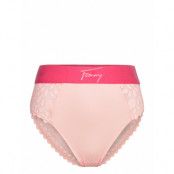 High Waist Bikini Trosa Brief Tanga Pink Tommy Hilfiger