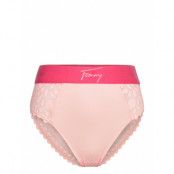 High Waist Bikini Trosa Brief Tanga Rosa Tommy Hilfiger