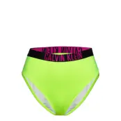 High Waist Cheeky Bi Swimwear Bikinis Bikini Bottoms High Waist Bikinis Gul Calvin Klein