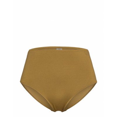 Highwaist Bikini Briefs Swimwear Bikinis Bikini Bottoms High Waist Bikinis Grön Understatement Underwear