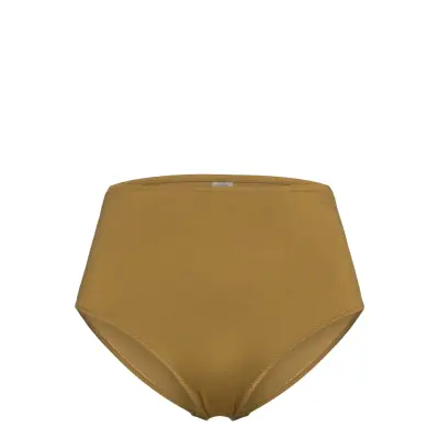 Highwaist Bikini Briefs Swimwear Bikinis Bikini Bottoms High Waist Bikinis Grön Understatement Underwear