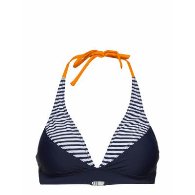 Hmlkia Swim Halterneck Bikinitop Blå Hummel