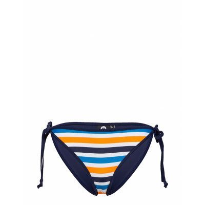Hmllibby Swim Tanga Swimwear Bikinis Bikini Bottoms Side-tie Bikinis Blå Hummel