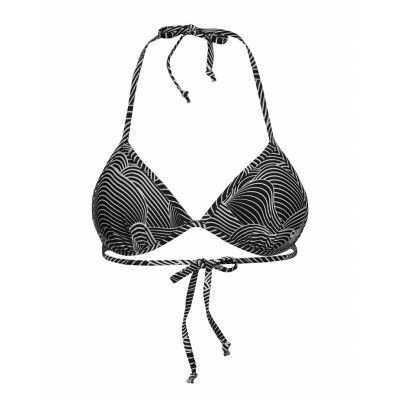 Hmlocean Swim Triangle Top Swimwear Bikinis Bikini Tops Triangle Bikinitops Svart Hummel