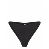 Etam Horsy Swimsuit Brezilian High Legs Bottom Svart