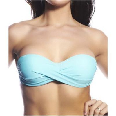 Hot Anatomy Bikini Bandeau Light Blue * Fri Frakt *