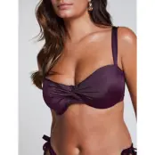 Hunkemöller Costa Bikini Top - Purple - B x 75