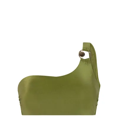 Hunkemöller Holbox Shoulder Croptop Grön