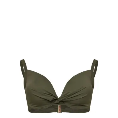 Hunkemöller Luna Padded Bikini Top Grön