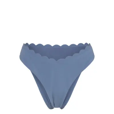 Hunkemöller Scallop High Leg R Blå