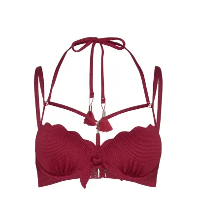 Hunkemöller Scallop Pd Röd