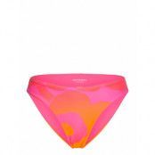 Hypanthio Unikko Bikini Bottom Swimwear Bikinis Bikini Bottoms Bikini Briefs Pink Marimekko