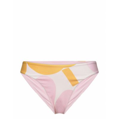 Hypanthio Unikko Bikini Bottom Swimwear Bikinis Bikini Bottoms Bikini Briefs Rosa Marimekko