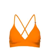 Iconic Bikini Top Swimwear Bikinis Bikini Tops Triangle Bikinitops Orange Casall