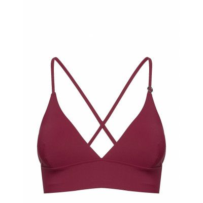 Iconic Bikini Top Swimwear Bikinis Bikini Tops Triangle Bikinitops Röd Casall