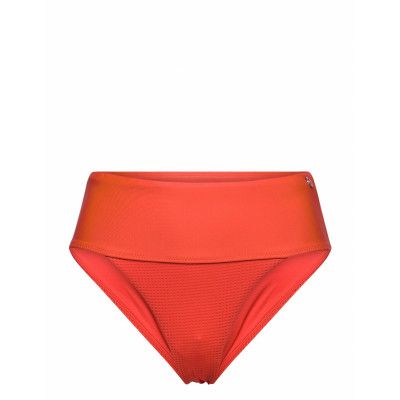 Iconic High Waist Bikini Bottoms Swimwear Bikinis Bikini Bottoms High Waist Bikinis Röd Casall