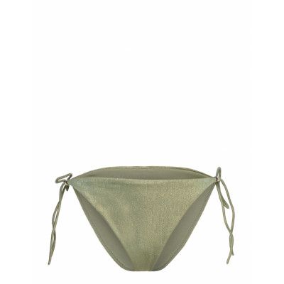 Etam Idyllique Swimsuit Bikini String Bottom Khaki Green
