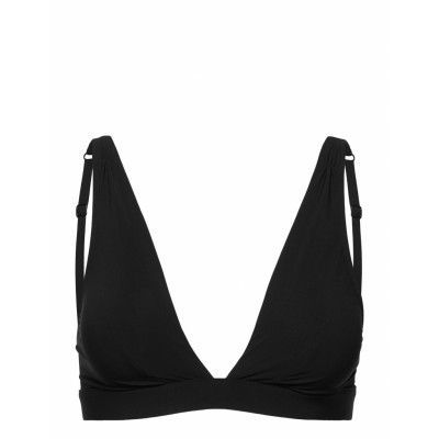 Inspire Wirefree Plunge Bra Swimwear Bikinis Bikini Tops Triangle Bikinitops Svart CHANTELLE