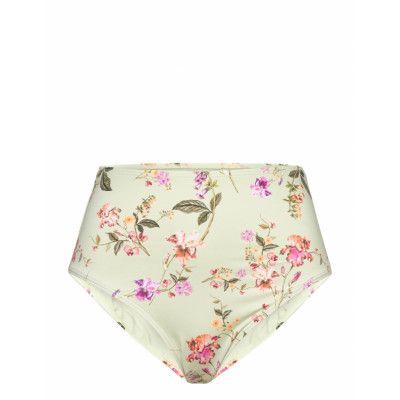 Ivy Bikini Bottom Swimwear Bikinis Bikini Bottoms High Waist Bikinis Blue Malina