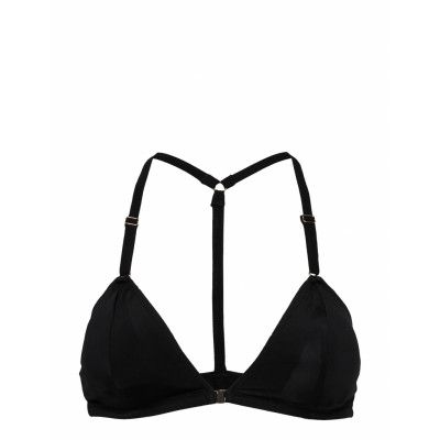 Jenny Bikini Bra Black Swimwear Bikinis Bikini Tops Triangle Bikinitops Svart Underprotection