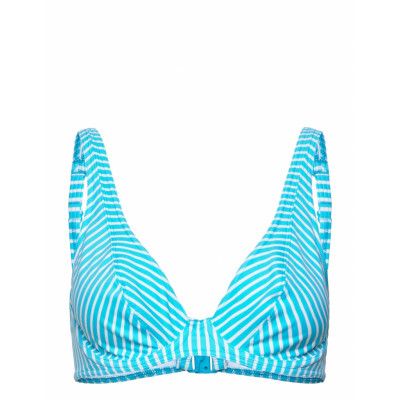 Freya Jewel Cove Uw High Apex Bikini Top 30 D Blå