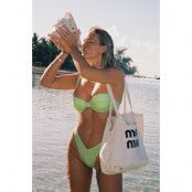 Josefine HJ x NA-KD Padded Bikini Top - Green