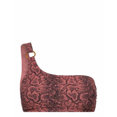 Kaia Swimwear Bikinis Bikini Tops Bandeau Bikinitops Multi/patterned Love Stories