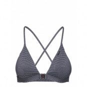 Kasey Fixed Tri Bikini Top Bikinitop Blå Superdry